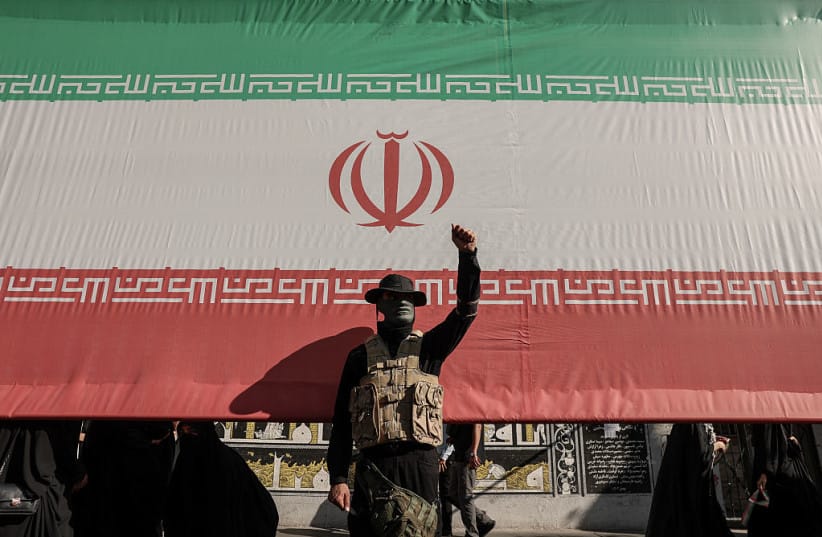 Military forces of the Islamic Republic of Iran conduct street parades and provide military training to supporters in preparation for a potential conflict with the United States and Israel on September 18, 2026 in Tehran, Iran.