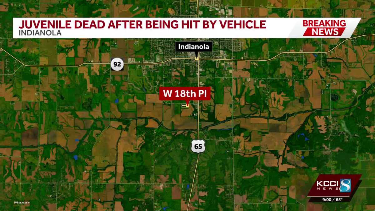 Juvenile pedestrian killed in Indianola crash
