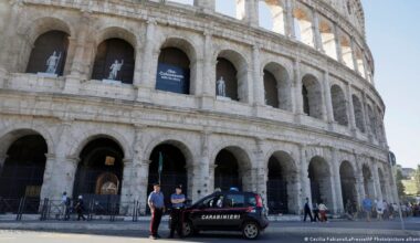 Rome's Colosseum closes after worker falls to his death