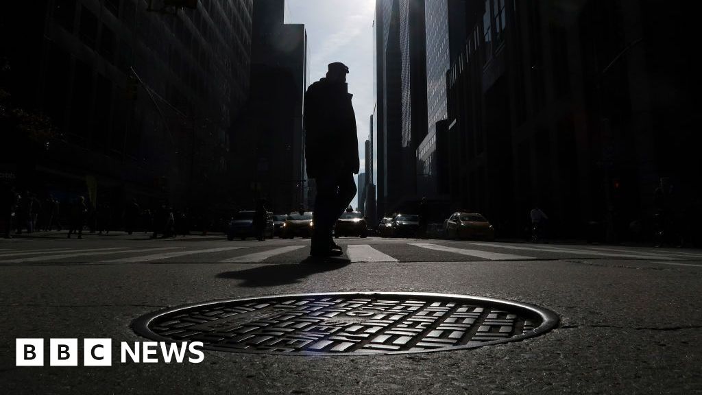 Two arrests made after men emerged from New York City sewers - BBC