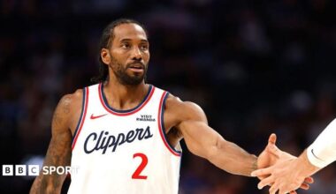 Kawhi Leonard in action for the LA Clippers