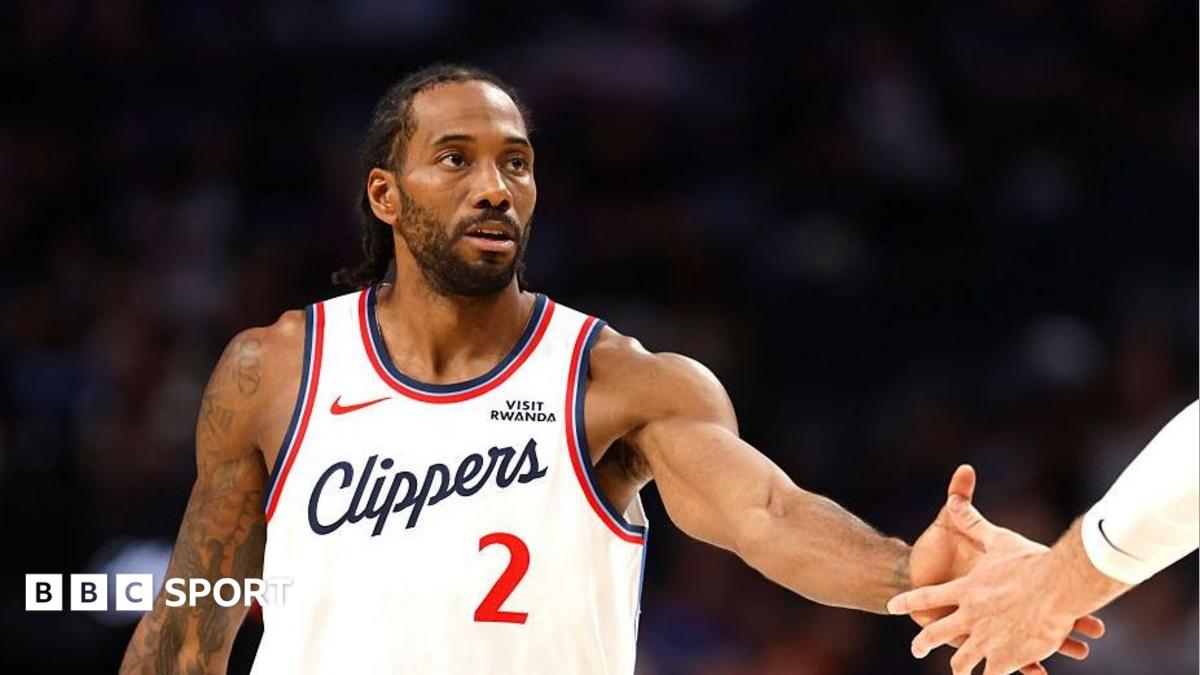 Kawhi Leonard in action for the LA Clippers