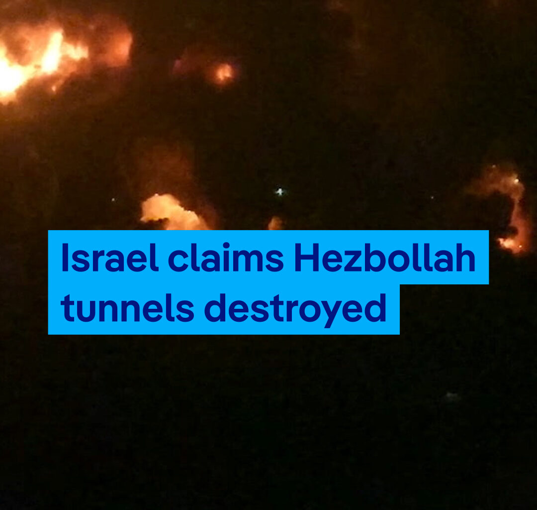 Explosion rocks southern Lebanon where Israel says it destroyed tunnels built by Iran-backed Hezbollah group at the strategic Ali al-Taher ridge. Lebanon and Israel reached an agreement in June calling for a gradual Israeli withdrawal from occupied areas of southern Lebanon in exchange for Hezbollah's disarmament. #dwnews