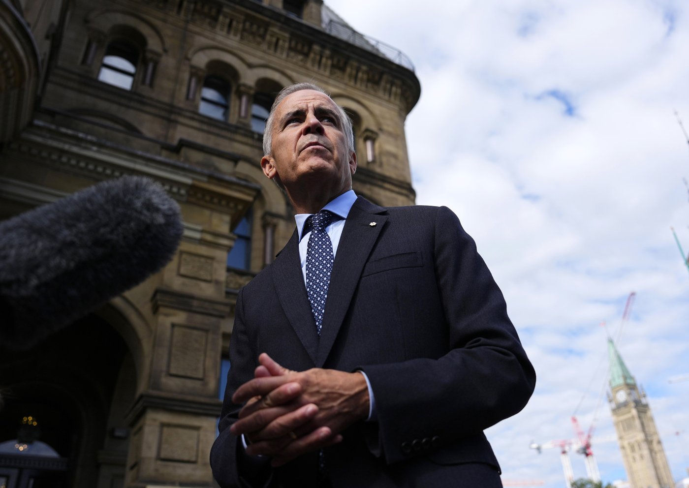 Carney warns of tough times ahead in national address as retaliatory tariffs kick in