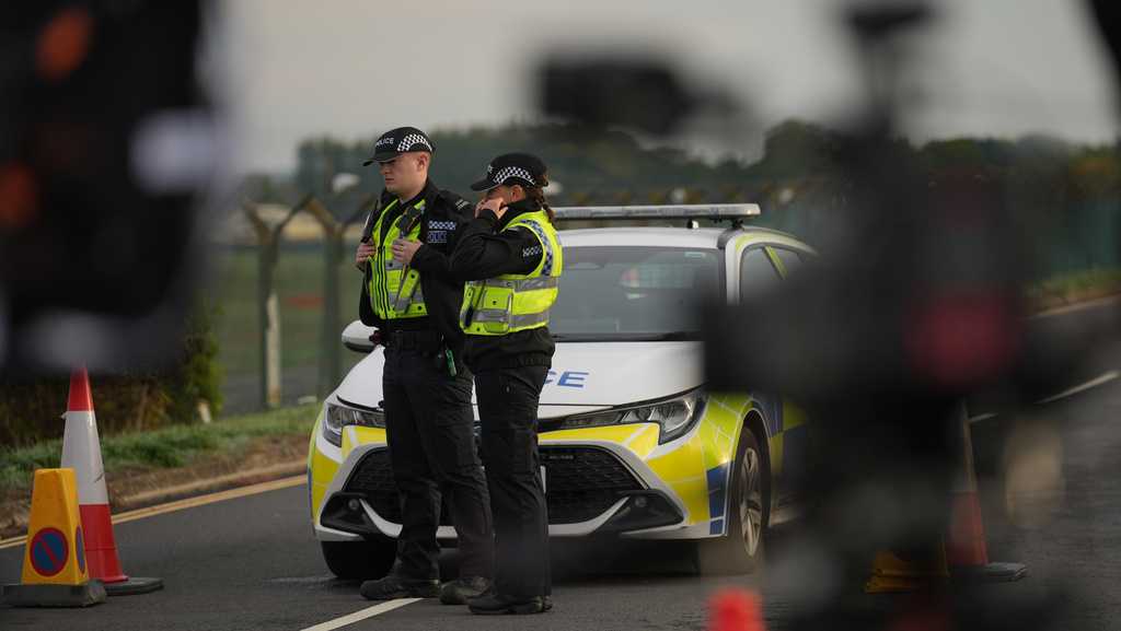 British police investigate whether arrests near US-run air base foiled an Iran-linked attack
