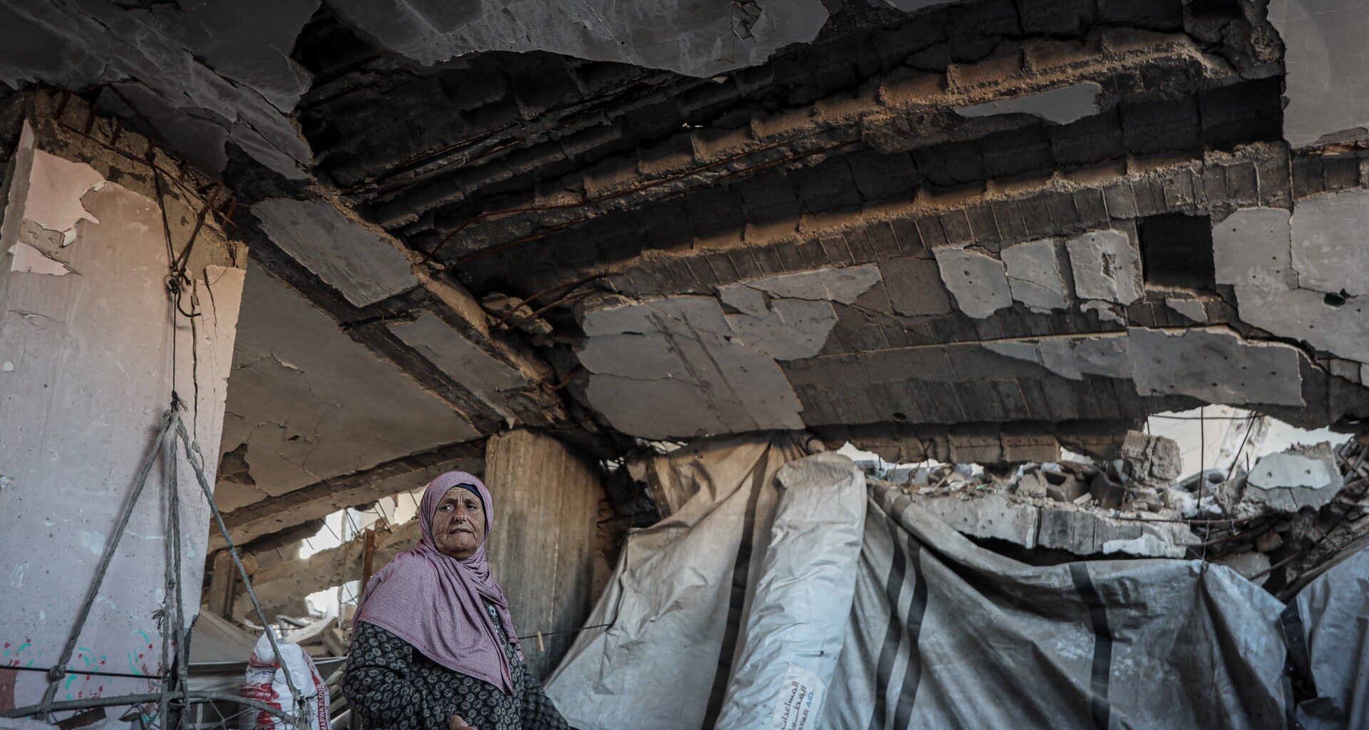 ‘Nowhere else to go’: Gaza families shelter in buildings that may collapse | Israel-Palestine conflict News