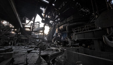 Russian Strikes Stop 90% of Ukraine’s Steel Output