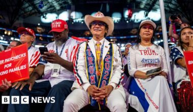 Four takeaways from Trump's speech at first Republican midterms convention - BBC