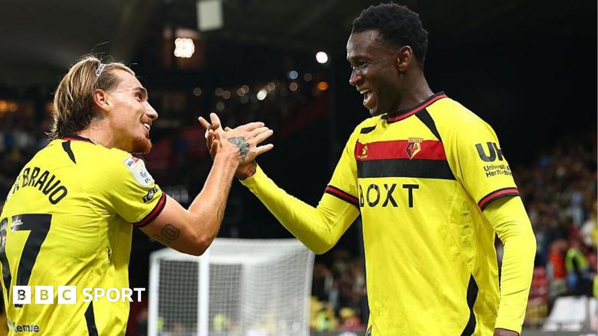Championship: Watford 2-1 Preston North End - Hornets come from behind to win
