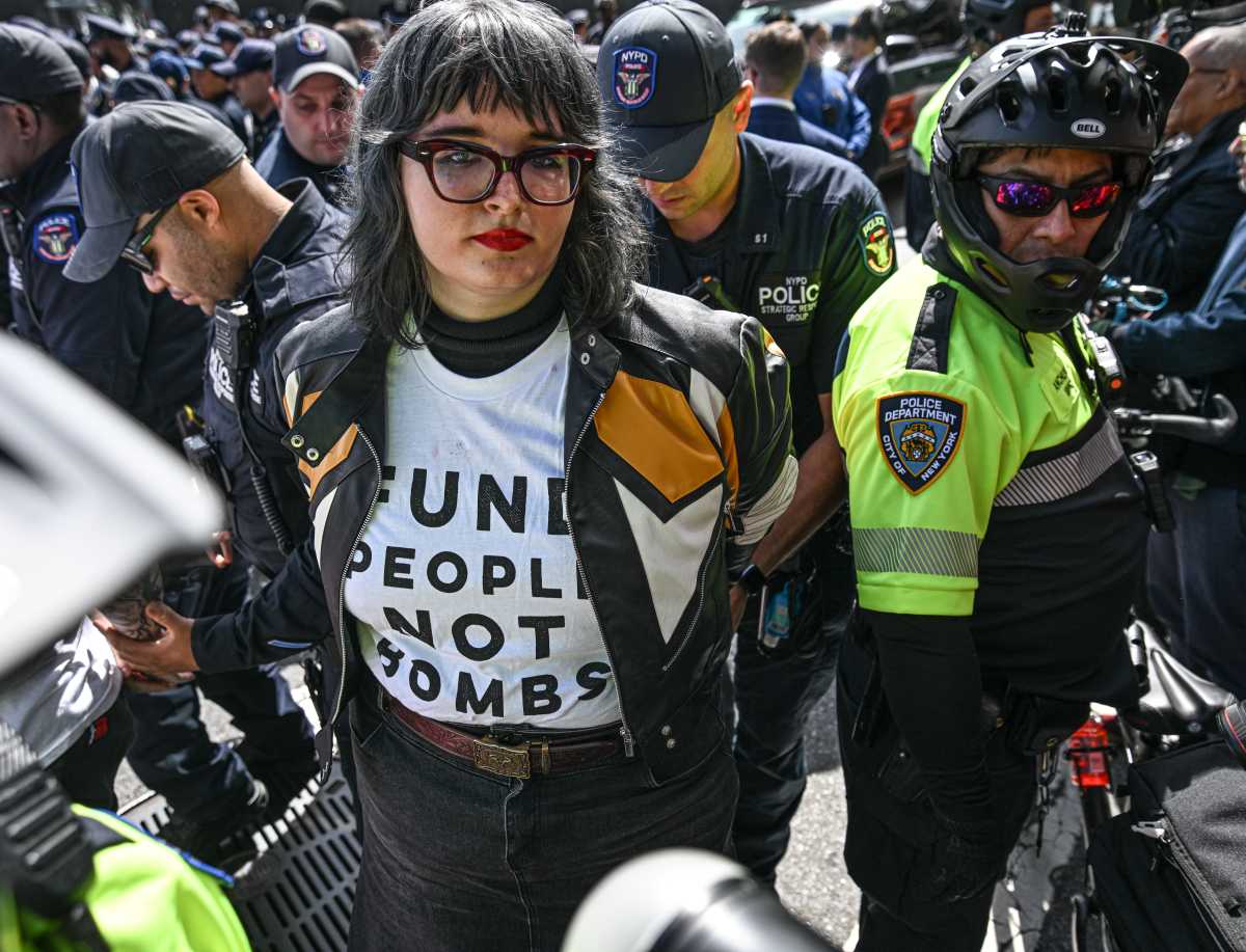 Hundreds arrested at UN protest against Israel’s Netanyahu visit