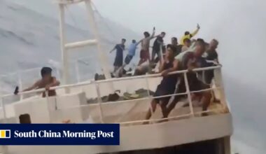 Cargo ship slams into Chinese fishing boat in Singapore Strait
