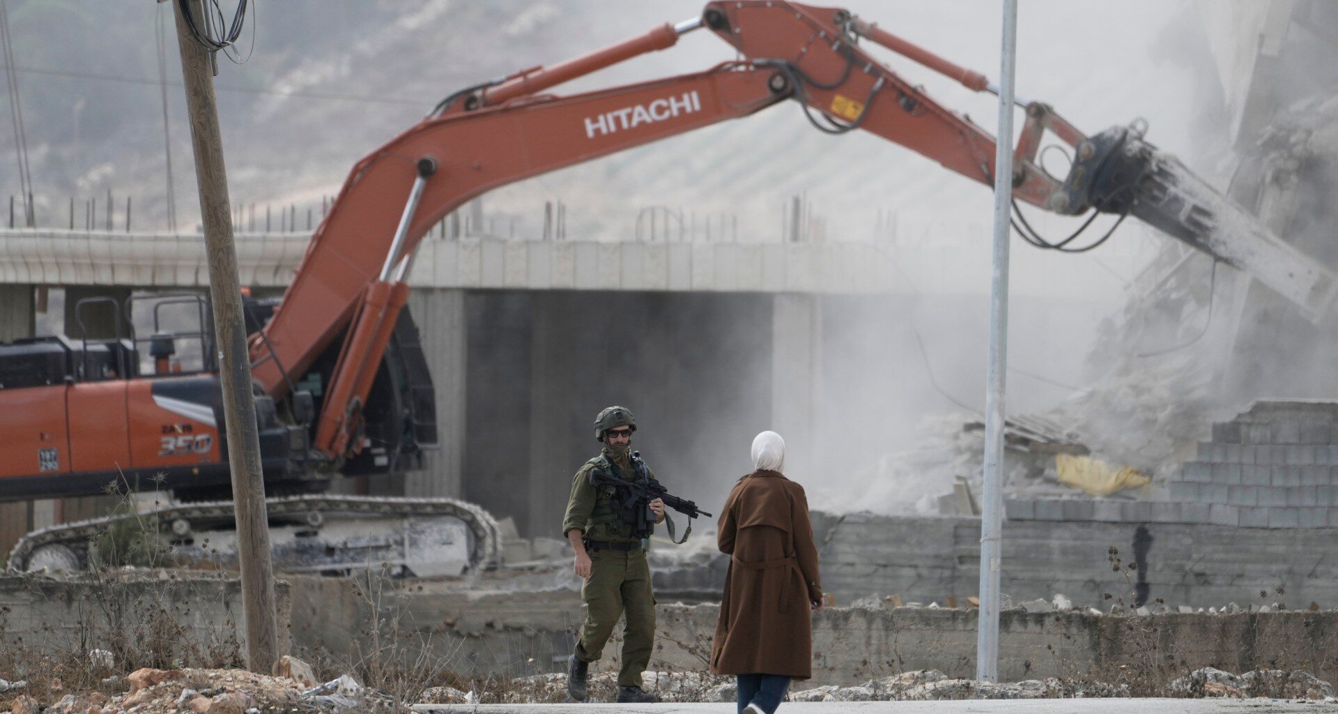 Israeli forces raze West Bank homes as EU weighs ban on settlement goods | Conflict News