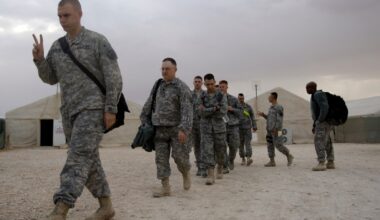 American troops leave Iraq with a warning for Iran