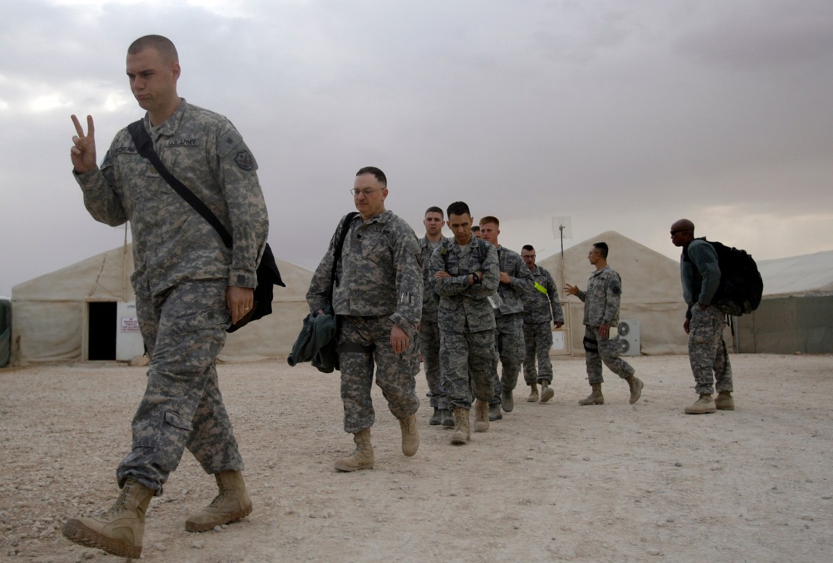 American troops leave Iraq with a warning for Iran