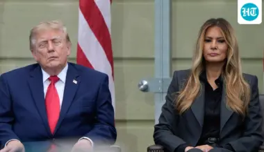 Trump's alleged face droop at 9/11 memorial sparks 'stroke' speculation; 'did he fall asleep?'