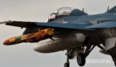 ASM-3 anti-ship missile on JASDF F-2 Fighter