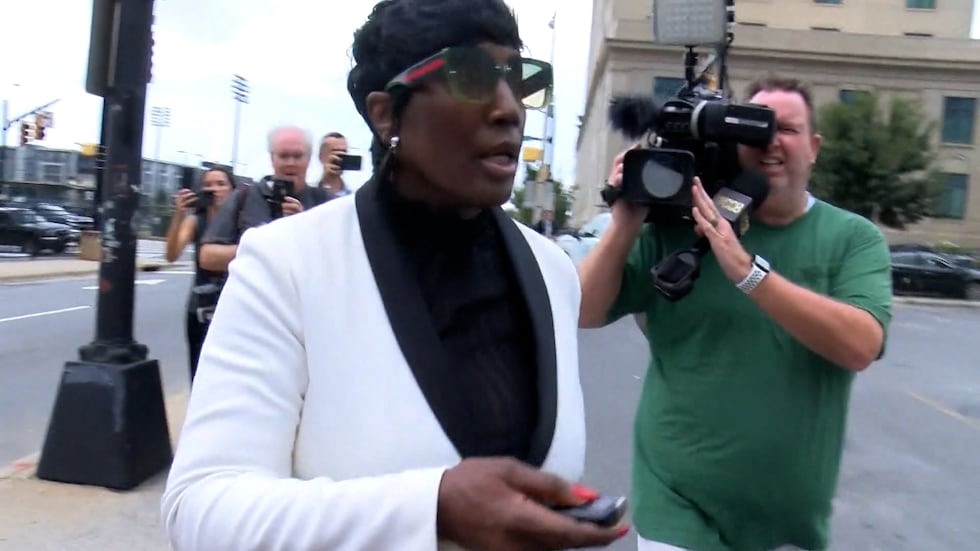 Ex-Charlotte City Council member Tiawana Brown leaves federal court after being sentenced to...