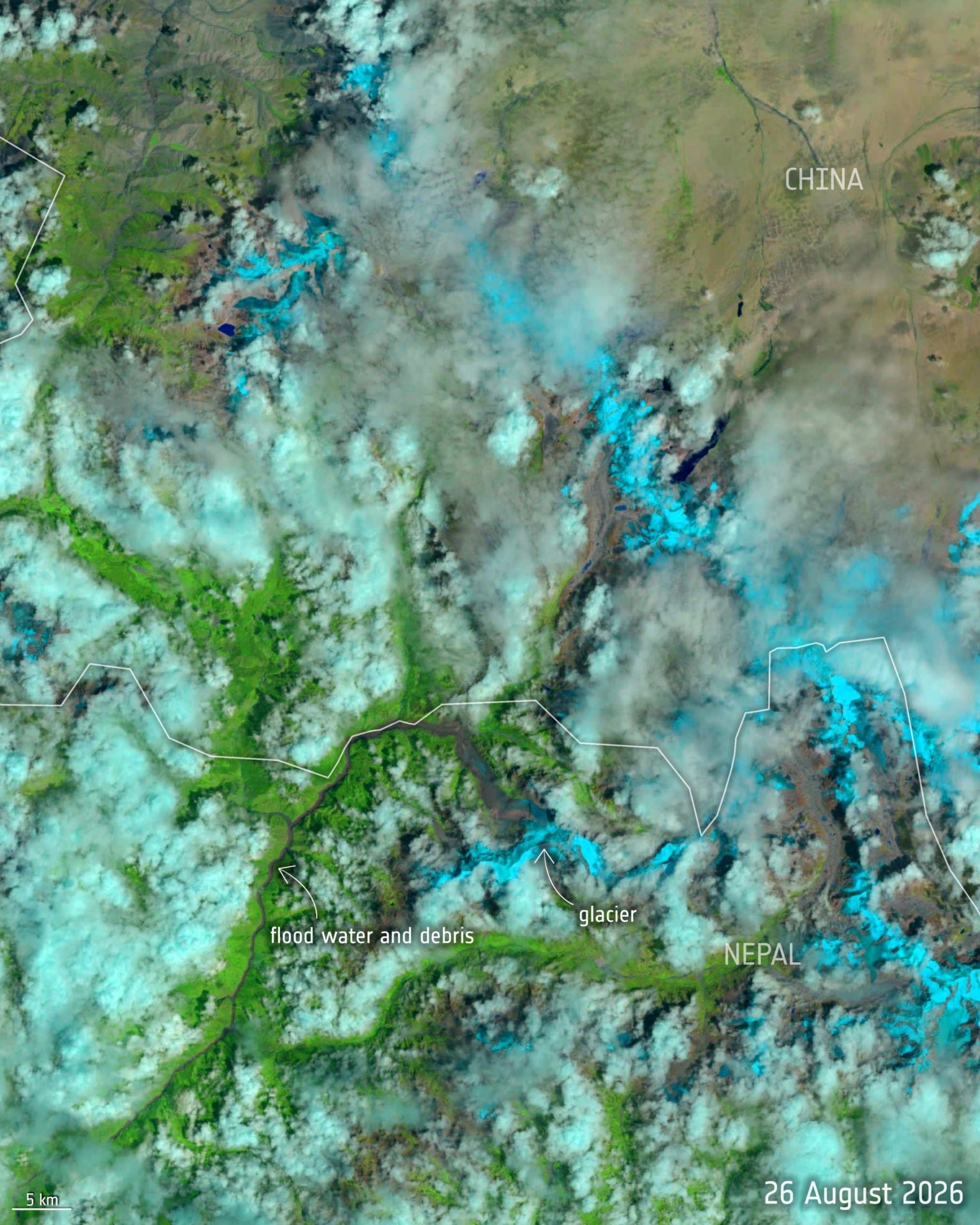 August 2026 Nepal Glacial Flood