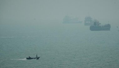 An Iranian commercial ship is struck near Strait of Hormuz with 1 dead, Iranian media say
