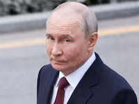 Russian President Vladimir Putin leaves after a meeting in the Shanghai Cooperation Organisation (SCO) Plus format in Bishkek, Kyrgyzstan September 1, 2026. Sputnik/Vyacheslav Prokofyev/Pool via REUTERS ATTENTION EDITORS - THIS IMAGE WAS PROVIDED BY A THIRD PARTY. THIS PICTURE WAS PROCESSED BY REUTERS TO ENHANCE QUALITY. AN UNPROCESSED VERSION HAS BEEN PROVIDED SEPARATELY.