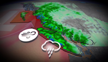 Formidable fall low to sweep into B.C. with rain, gusty winds