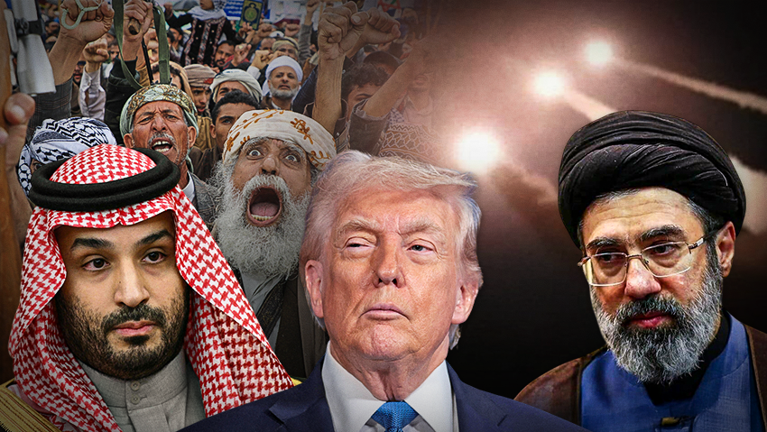 Trump, Iranian leader Mojtaba Khamenei and Saudi Crown Prince Mohammed bin Salman (Photo: Brendan SMIALOWSKI/AFP, AP, Jonathan Ernst/REUTERS) Trump, Iranian leader Mojtaba Khamenei and Saudi Crown Prince Mohammed bin Salman