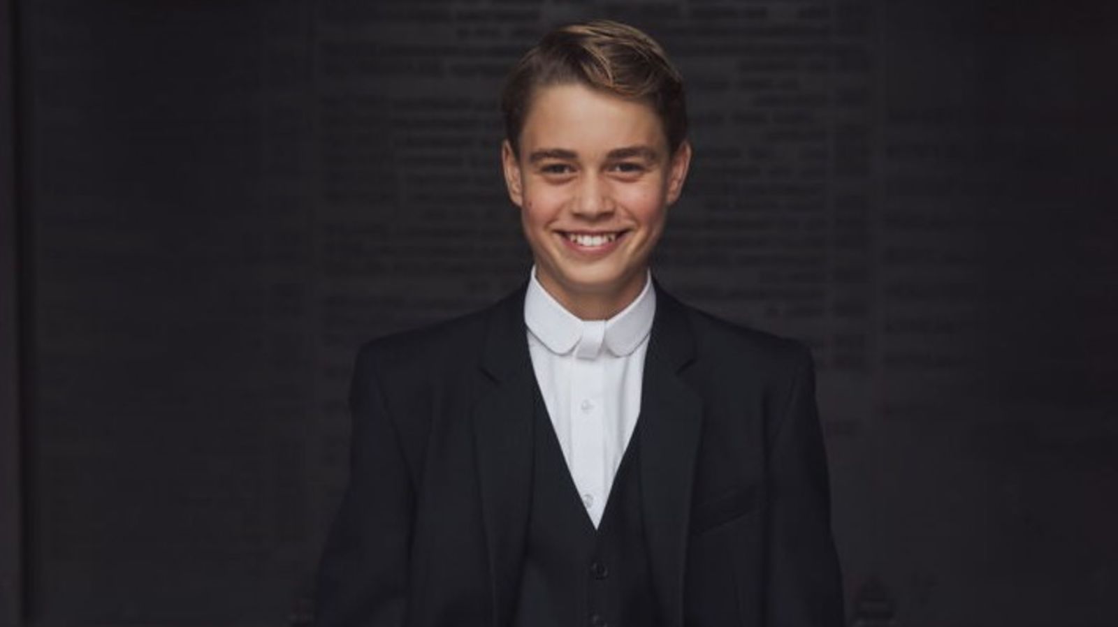 Prince George pictured on first day at Eton College