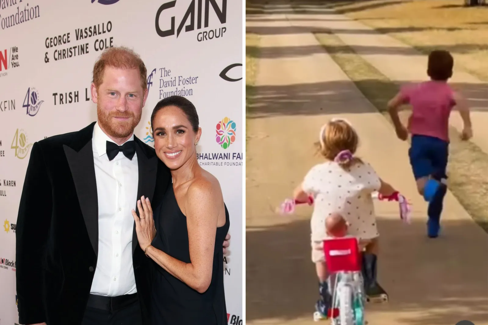 Prince Harry and Meghan Markle attend the David Foster Foundation 40th Anniversary Celebration,  in Victoria, British Columbia, Canada, on August 7, 2026.