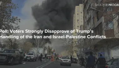 Voters Strongly Disapprove of Trump’s Handling of the Iran and Israel-Palestine Conflicts