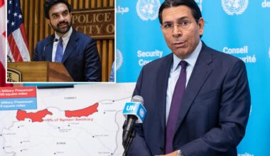 Israeli UN Ambassador Danny Danon criticizes NYC's Mamdani