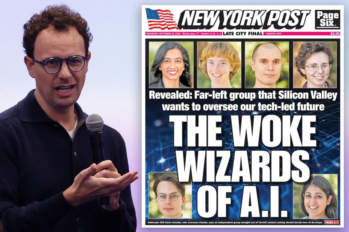 Meet Anthropic CEO Dario Amodei's handpicked super-woke globalists he thinks will save us from an AI apocalypse