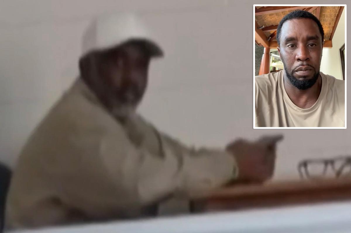 Sean 'Diddy' Combs living VIP life behind bars with massages, alcohol, nude photos and cellphone: report