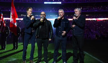 Buffalo Bills lean into their Canadian audience with Barenaked Ladies’ performance of O Canada