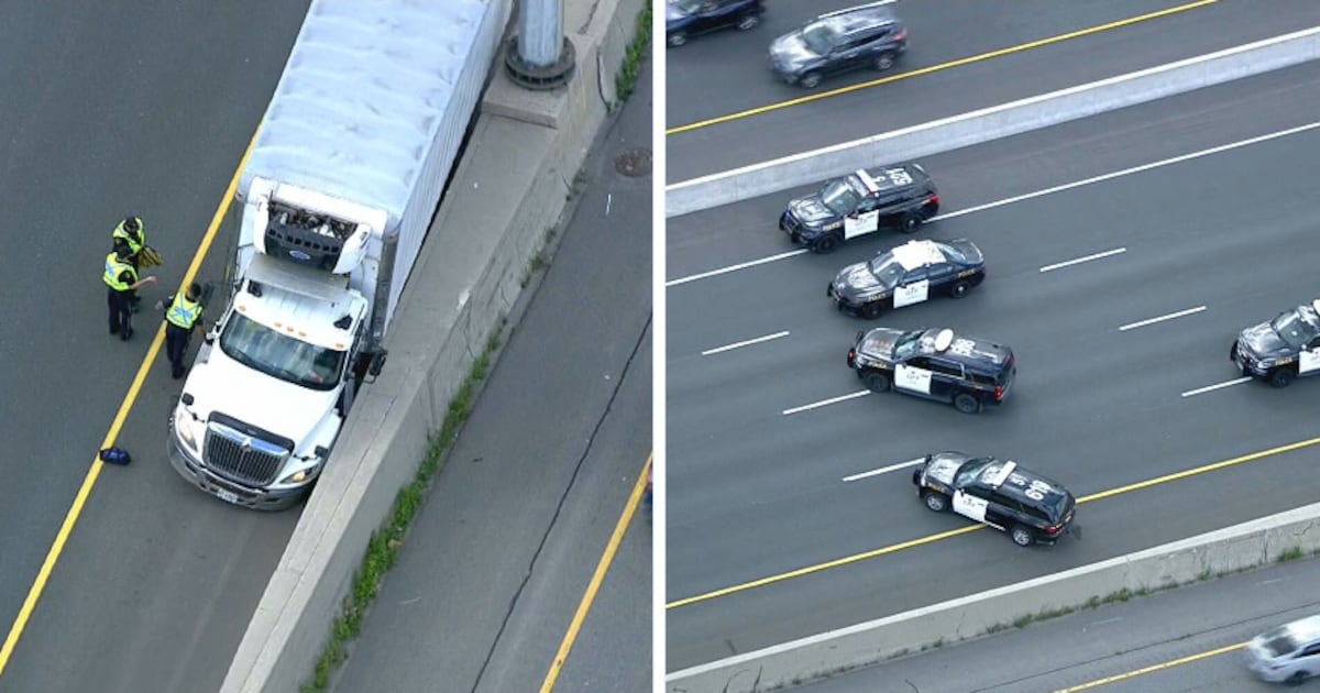 Hwy. 401 traffic slow after Scarborough collision