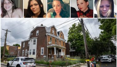 (Bottom from left) Gabrielle Amarando, Nicole Fusaro, Maribel Fresses, Amy McHale, and Blair Tonzelli. Fusaro, Amarando, and Fresses are presumed dead. Blair Tonzelli and Amy McHale are still missing, but were last seen at Raymond Horsch's home.