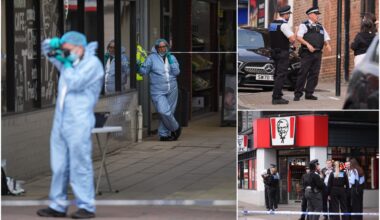 Seven teens and man arrested for attempted murder over 'machete fight' at KFC - London Evening Standard