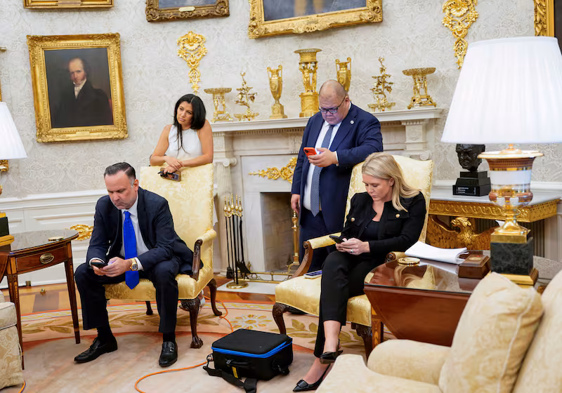 Cheung has overseen a White House eager to insult reporters and politicians.
