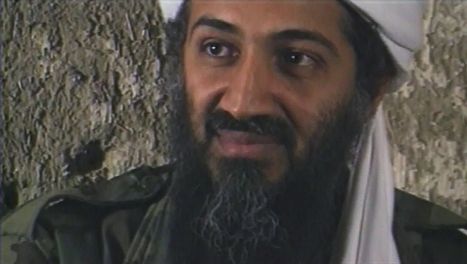 Osama Bin Laden, the Saudi millionaire and fugitive leader of the terrorist group al-Qaeda, explains why he declared a "jihad" or holy war against the United States, on August 20, 1998, from a cave hideout somewhere in Afghanistan.