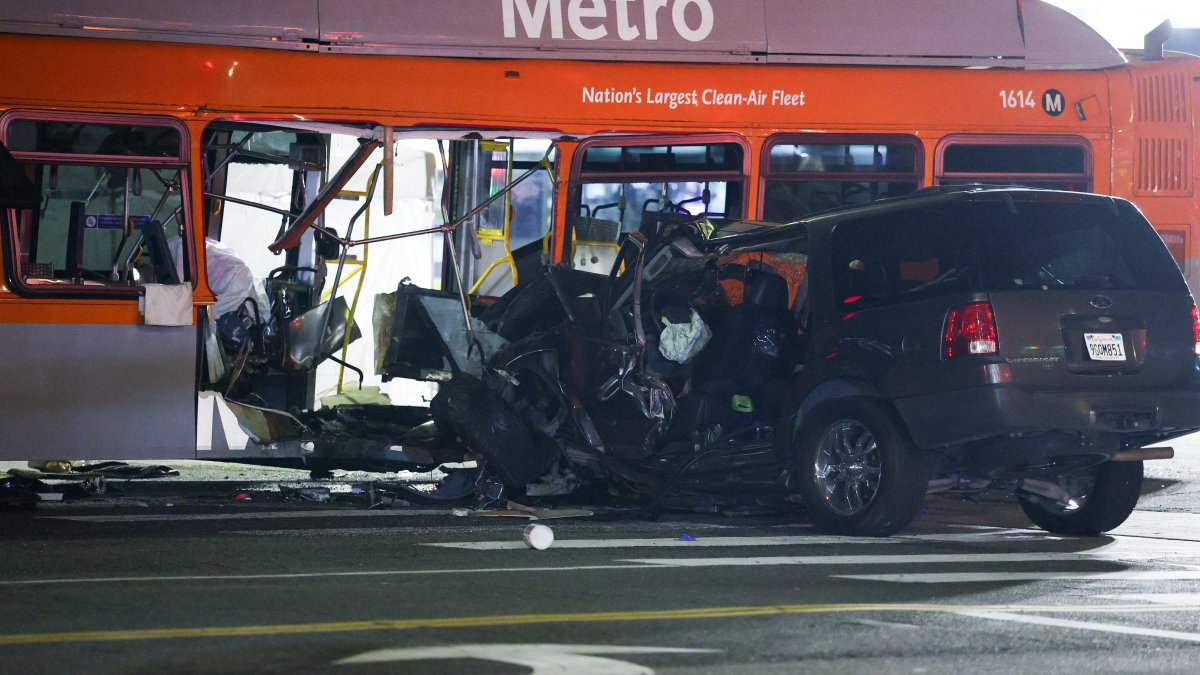 SUV driver arrested in deadly Chatsworth bus crash – NBC Los Angeles