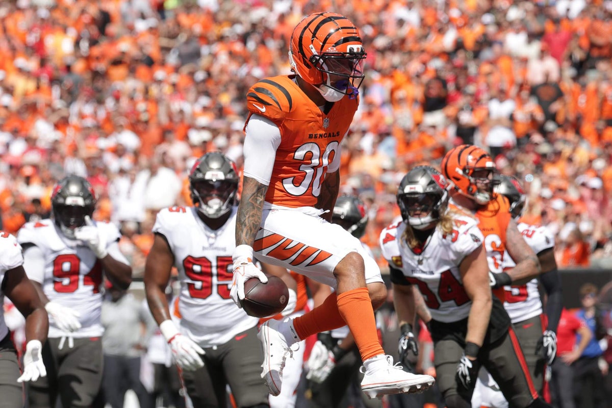 Bengals unleash revamped defense on Baker Mayfield, force 4 fumbles in season-opening win