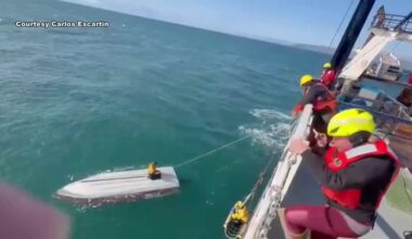 Kneeling, praying, waves crashing, a 15-year-old survives waters of Alaska