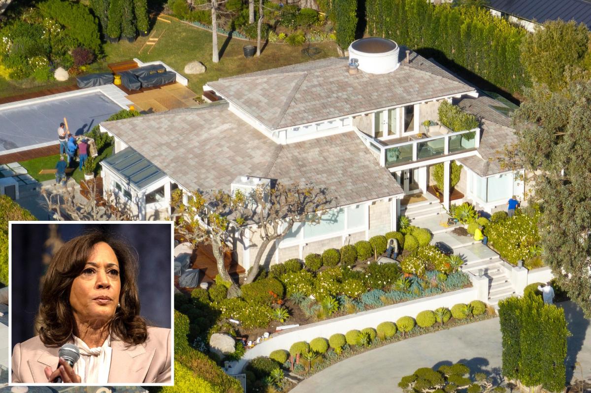 Police rush to Kamala Harris' $8M Malibu mansion over suspicious person on property