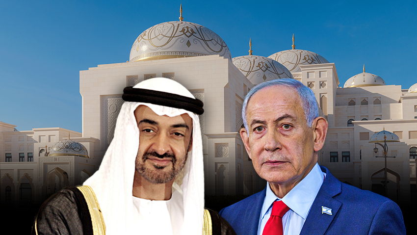 UAE President Mohammed bin Zayed and Prime Minister Benjamin Netanyahu (Photo: Shutterstock, AP, Shilo Shalom) נתניהו, מוחמד בן זאיד