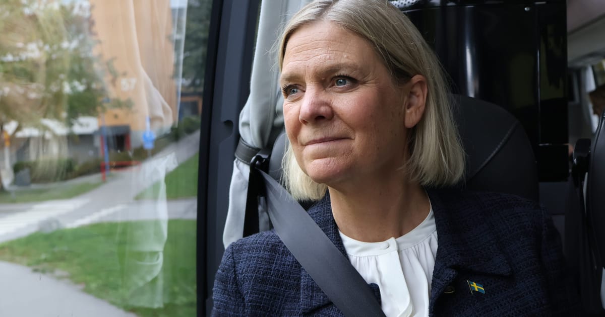 ‘Sweden is back’: Magdalena Andersson has big plans for Europe  – POLITICO