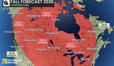 El Niño expected to extend fall and delay winter’s arrival