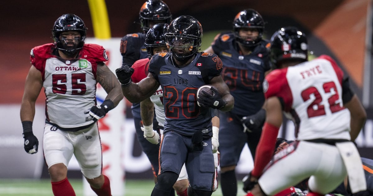 B.C. Lions social media team called out for post following win over Redblacks - CTV News