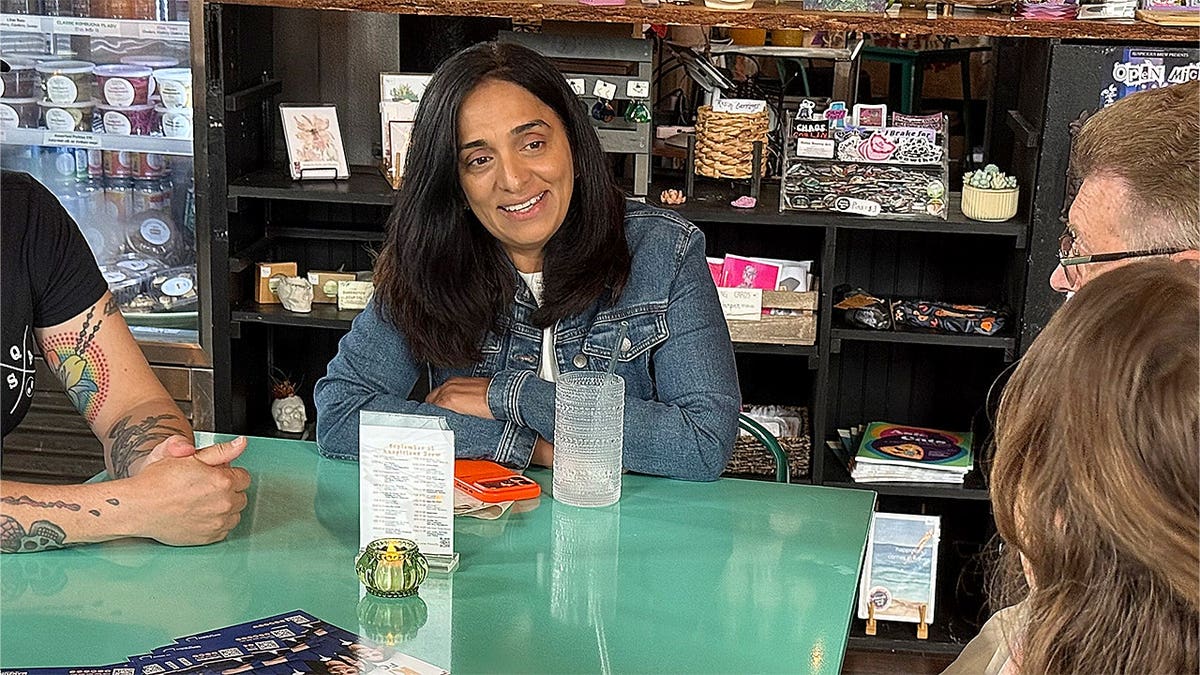 congressional candidate Karishma Manzur is trying to upset Rep. Chris Pappas