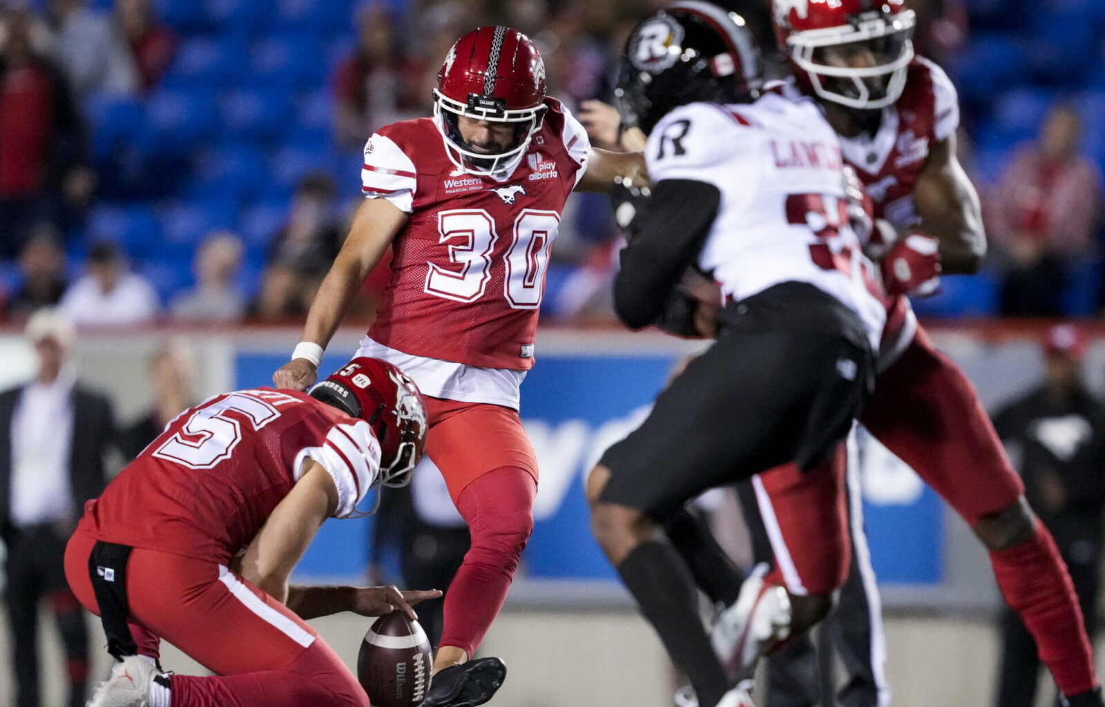 Rene Paredes relishes 62-yard game-winning field goal that saved Calgary Stampeders season