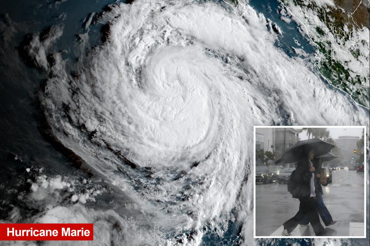 Hurricane Marie could bring rare tropical rain to Southern California