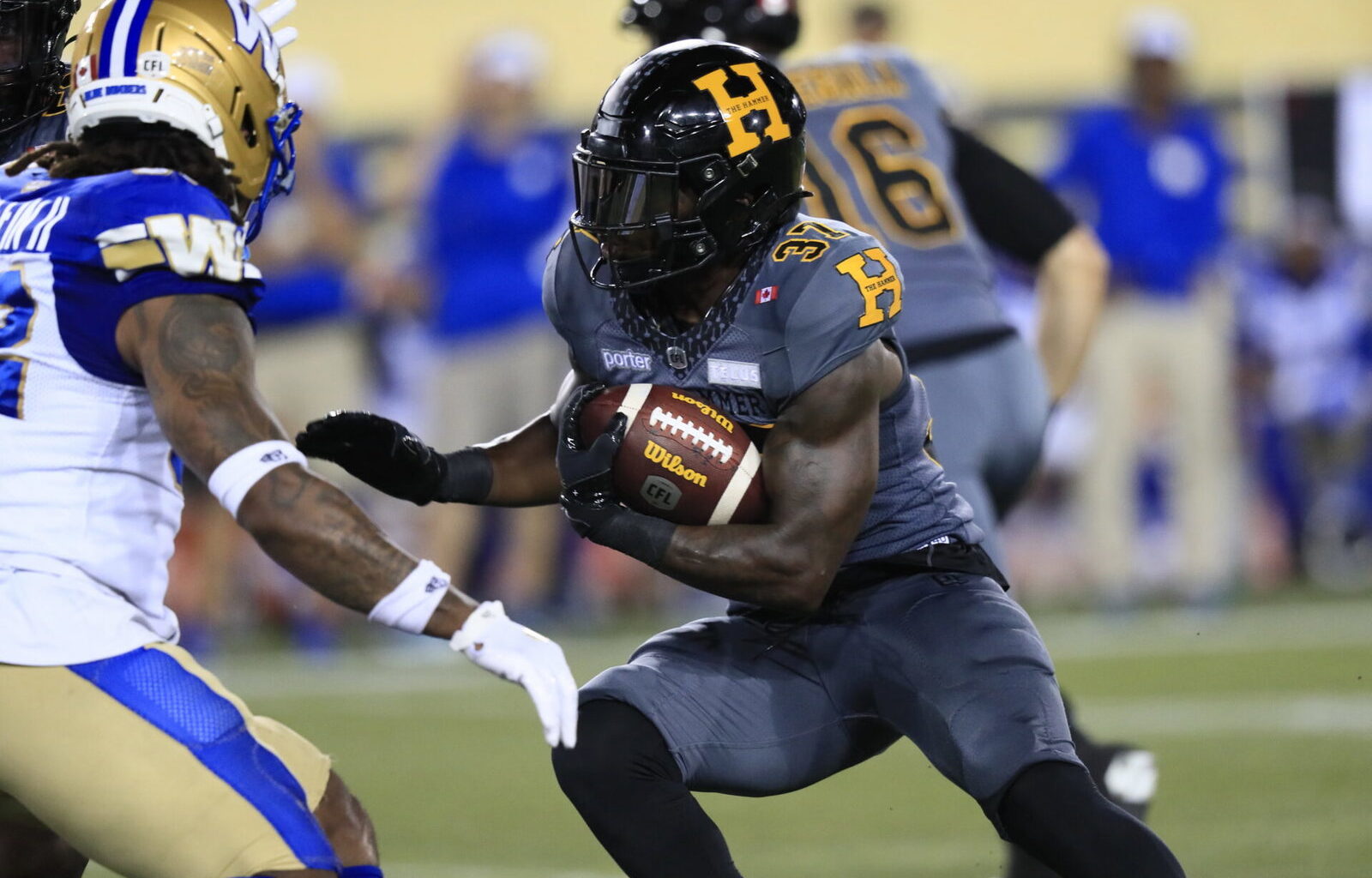 Hamilton Tiger-Cats swap running backs for Labour Day Classic